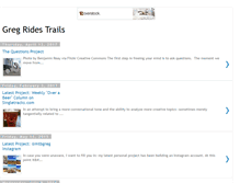 Tablet Screenshot of gregridestrails.com